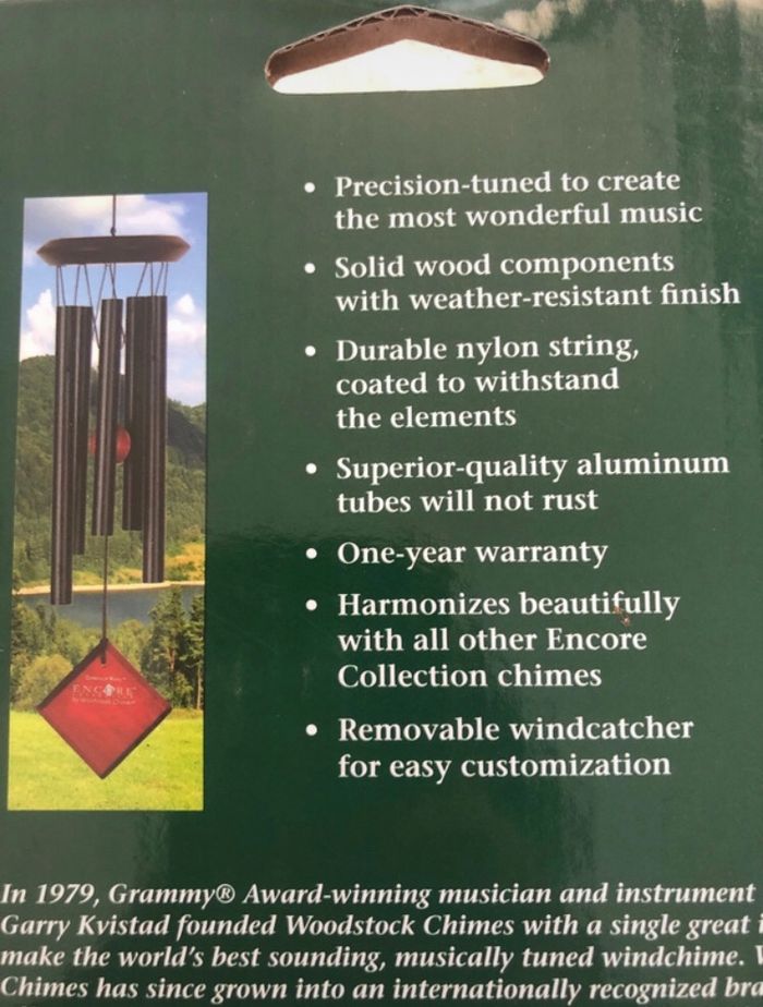 Carillon Mars,noir,  collection Encore, Woodstock - photo numéro 6