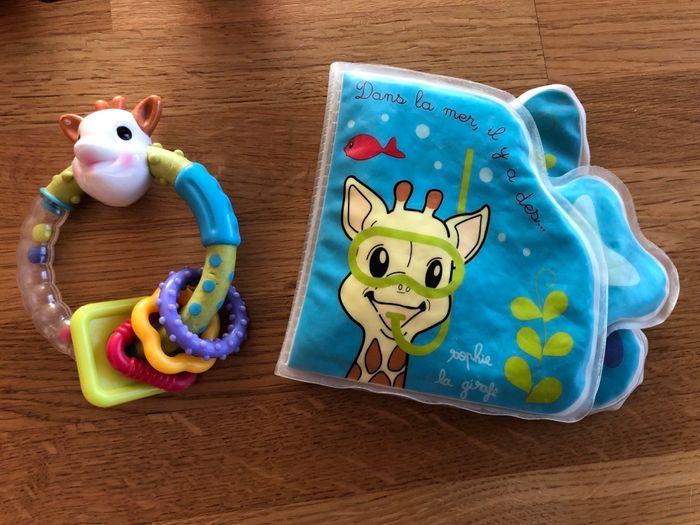 Lot d éveil Sophie la girafe - photo numéro 2