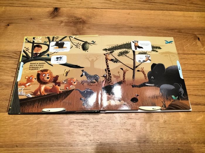 Livre les animaux et leurs petits - avec question - photo numéro 4