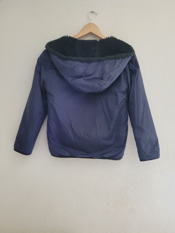 Veste Réversible Bleu/Sapin Bellerose T12 ans - photo numéro 8
