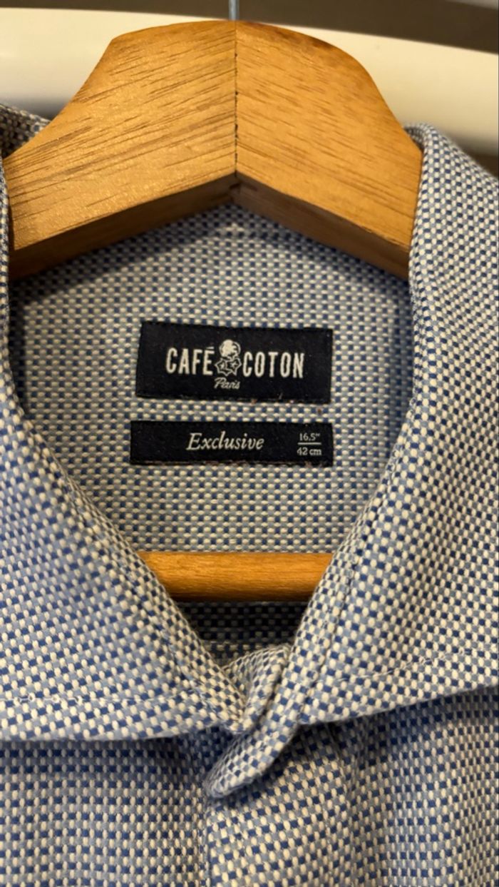 Chemise CAFÉ COTON Taille 42 cm - photo numéro 3