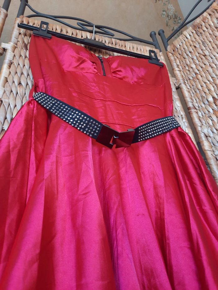 Robe bustier No excuse satin 38 - photo numéro 4