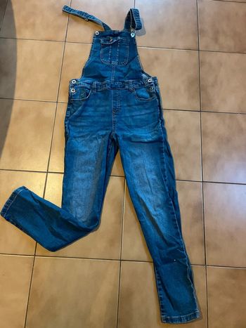 Salopette fille en jeans 13/14 ans