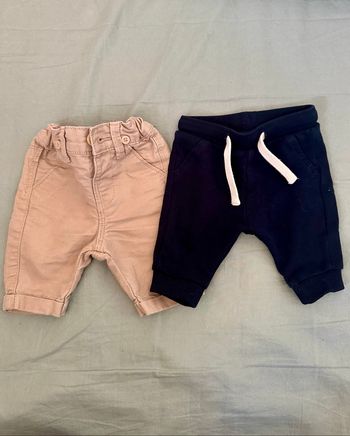 Lot pantalons 1 mois