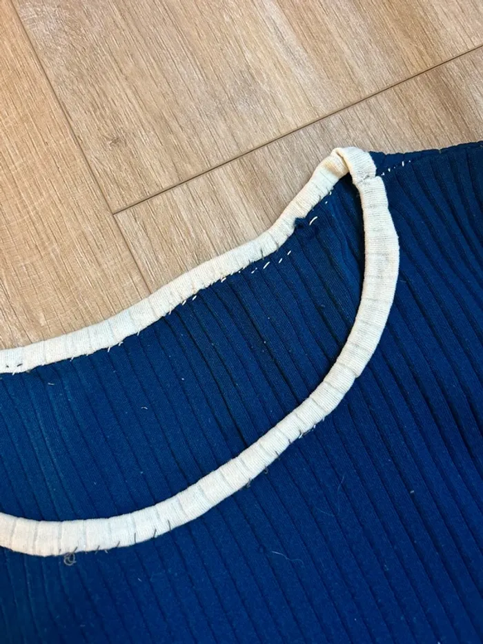 T-shirt bleu - photo numéro 2