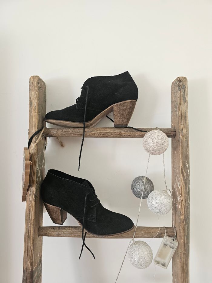 Bottines derbies à talons taille 38 - photo numéro 2