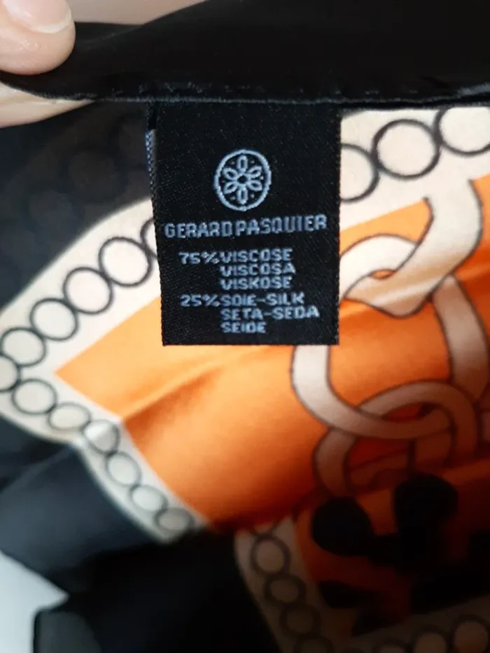 Foulard soie Gérard Pasquier - photo numéro 4