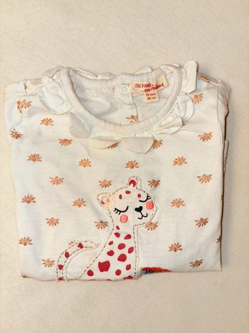 T-shirt léopard 18 mois