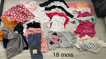 Vêtement fille en 18 mois
