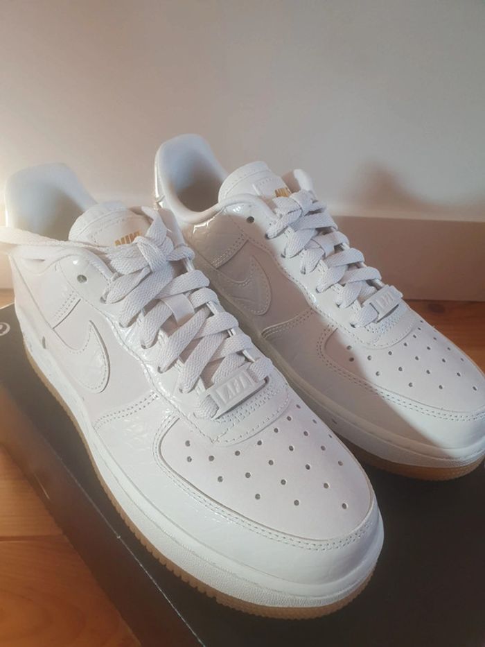 Nike Air Force 1 "phantom croc"(36.5) - photo numéro 4