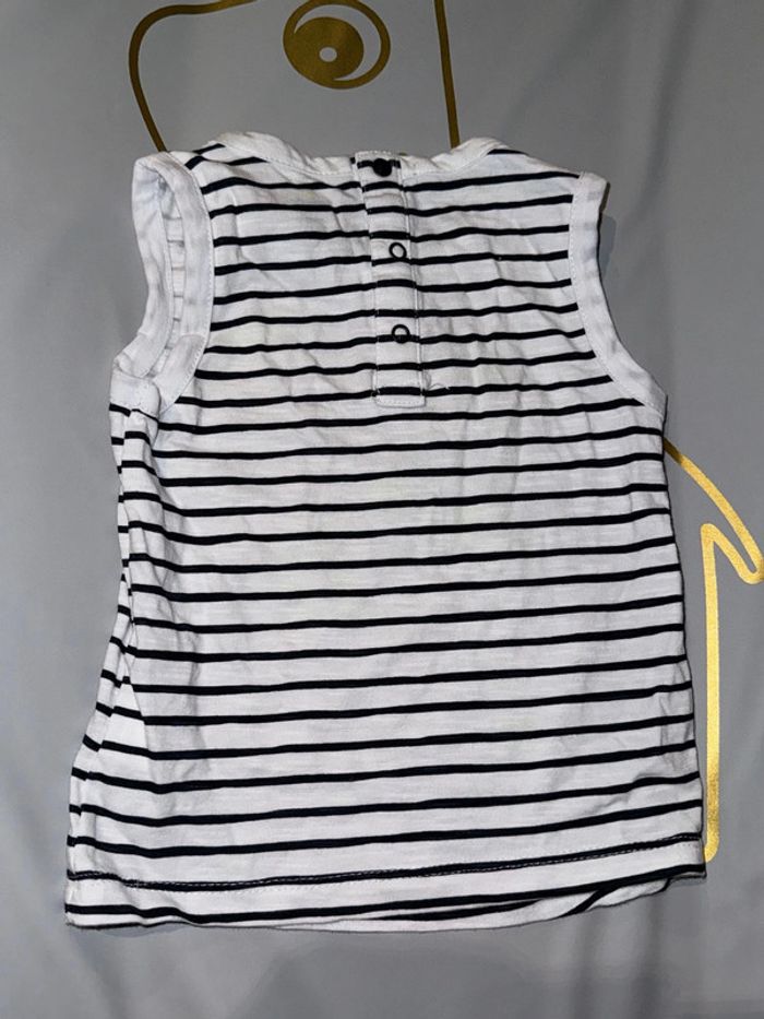 Débardeur 12 mois smiley baby - photo numéro 3