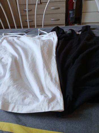 Lot Tee-shirt  noir et blanc
