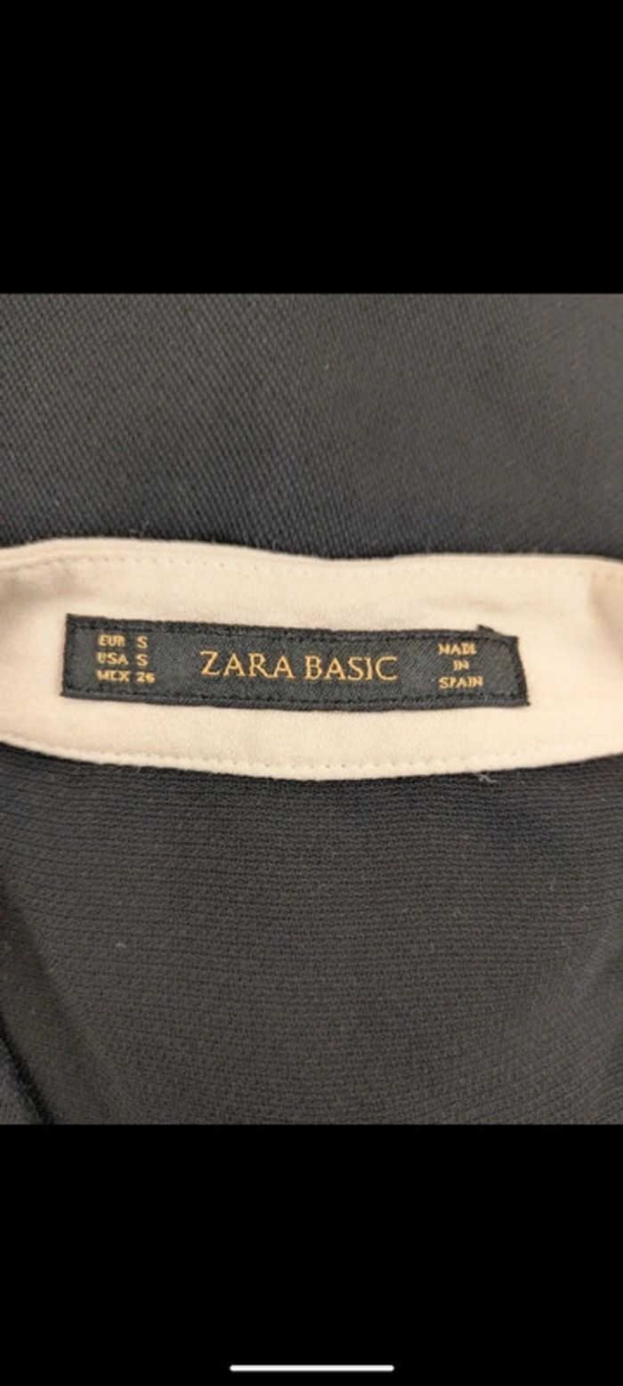 Robe légère noire et blanc Zara 36 - photo numéro 10