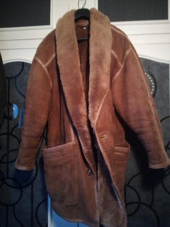 manteau peau de mouton