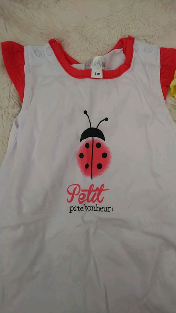 Lot de 2 combishorts neuves bébé - photo numéro 2