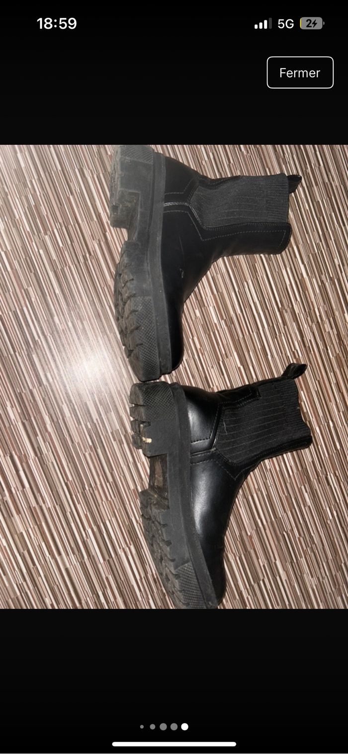 Bottes mit hautes femme none état taille 36 - photo numéro 8