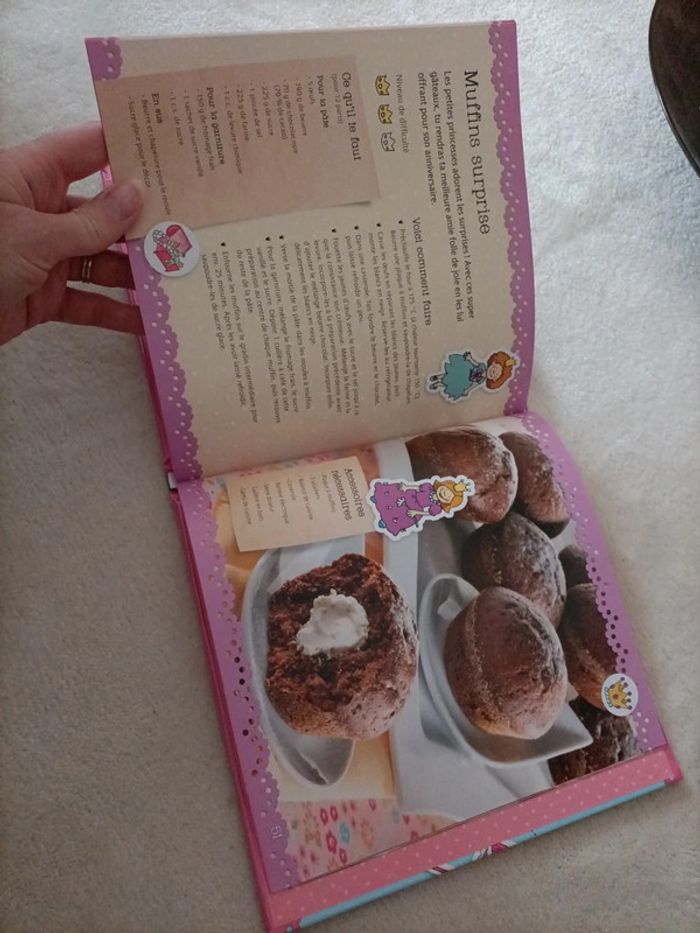 Livre de recettes La pâtisserie des petites princesses - photo numéro 6