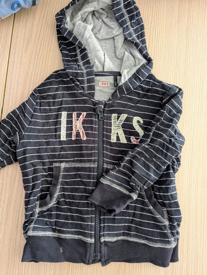 Veste zippée IKKS taille 2 ans