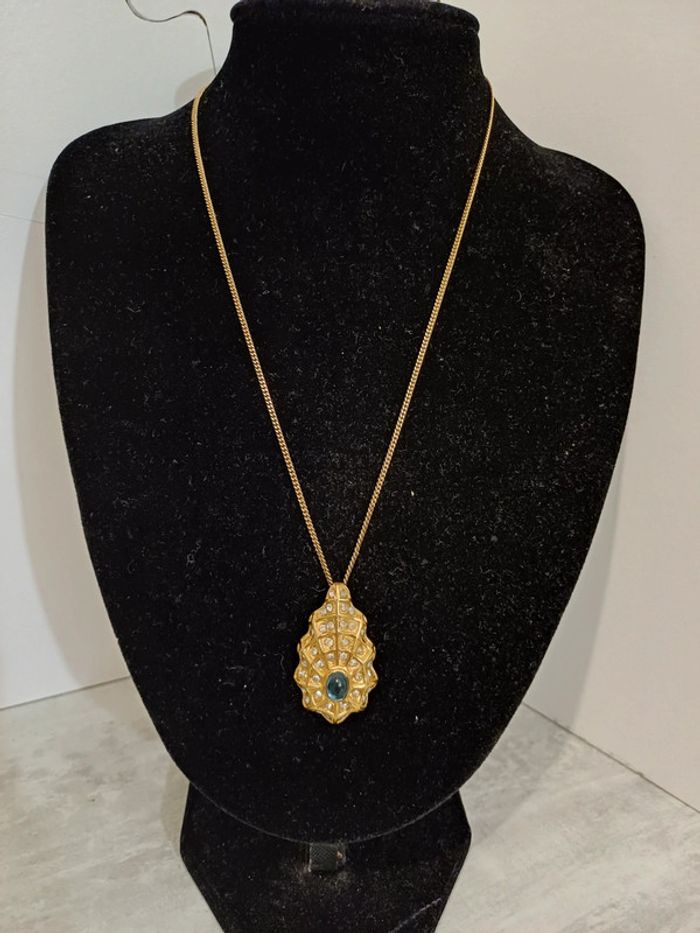 Collier vintage en plaqué or