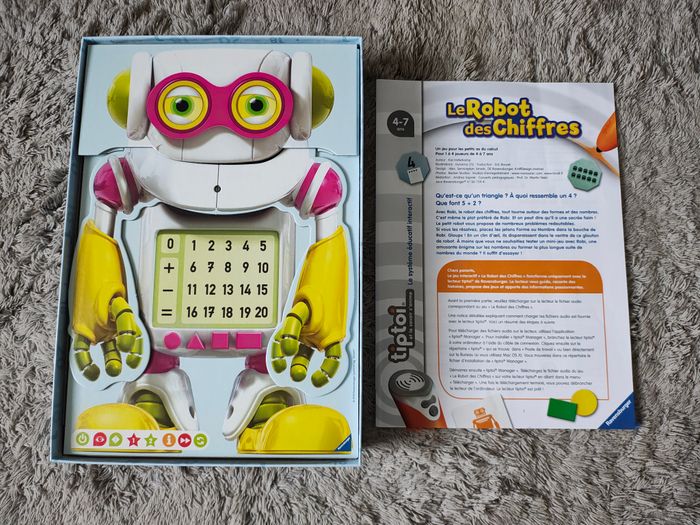 Jeu Tiptoi "Le robot des chiffres" (Ravensburger) - photo numéro 3