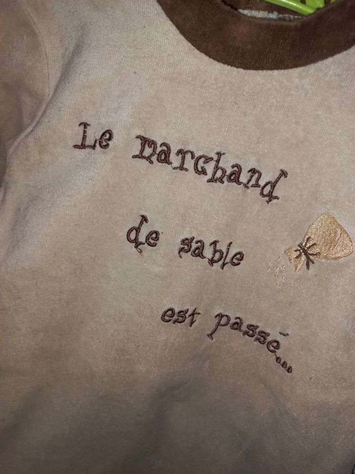 Pyjama / Dors bien / Grenouillère excellent état garçon taille 6 mois - photo numéro 3