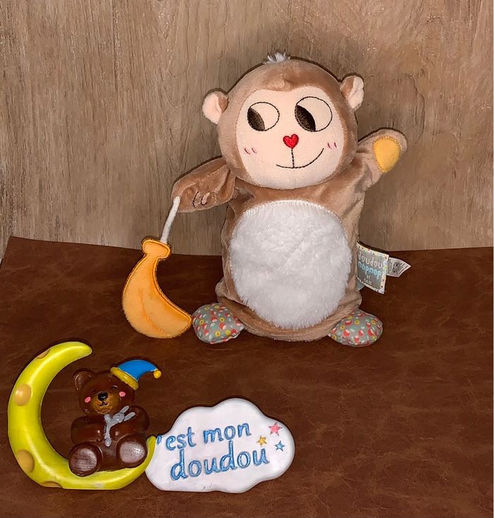 KAL111 doudou singe 🙊 kaloo