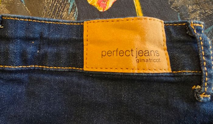 Jupe en jeans bleu foncé 36 - photo numéro 6