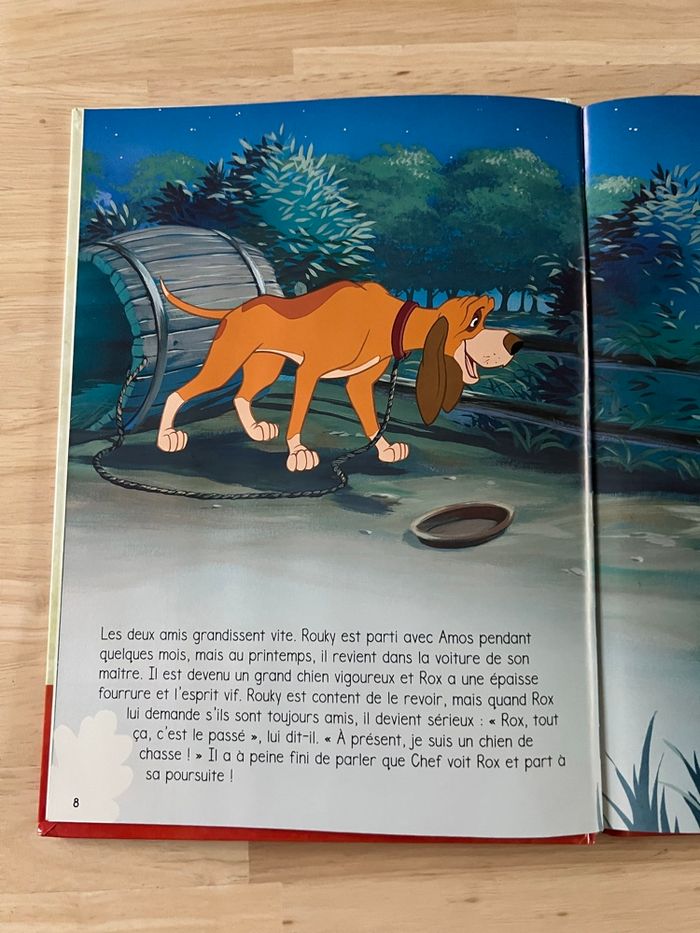 Livre Disney Audiocontes Magiques n°39 – Rox et Rouky – Bon État (Sans Figurines) - photo numéro 6