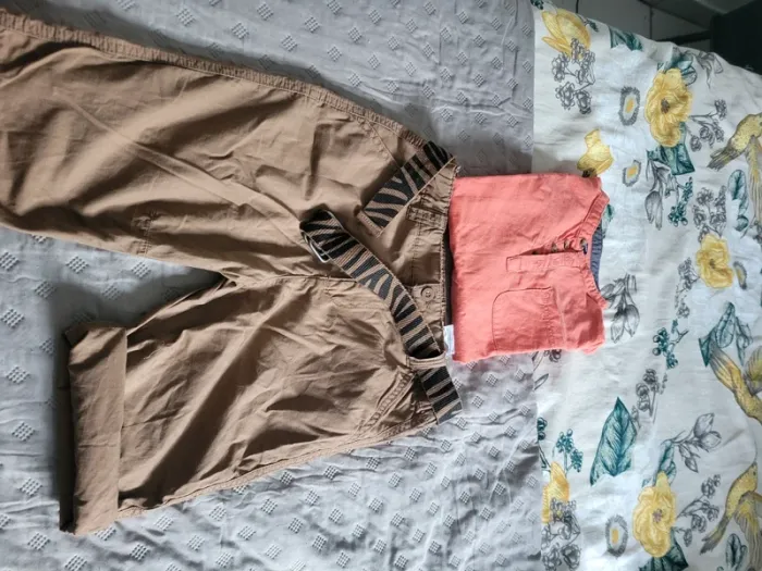 Ensemble bermuda et chemise 10 ans - photo numéro 4