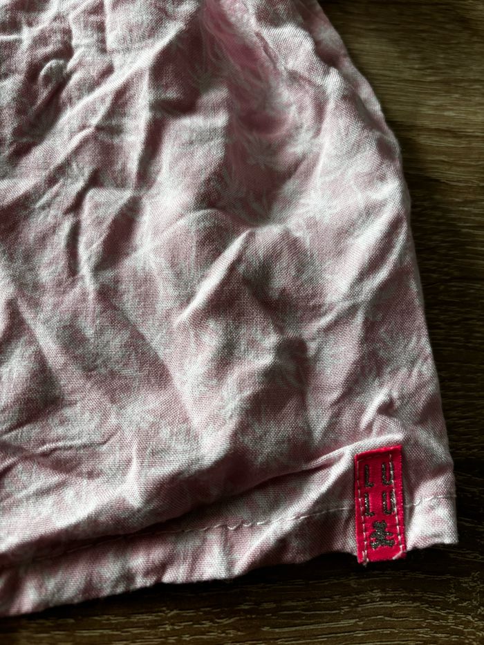 Tee shirt rose palmiers LULU Castagnette t.18m - photo numéro 2