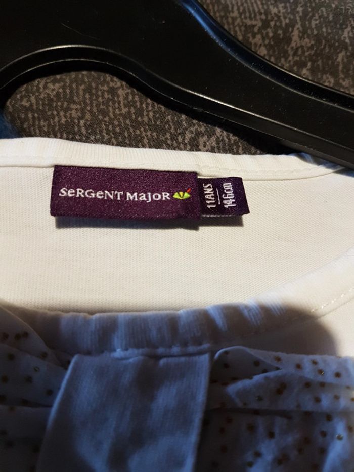 T-shirt manches longues sergent major 11 ans - photo numéro 4