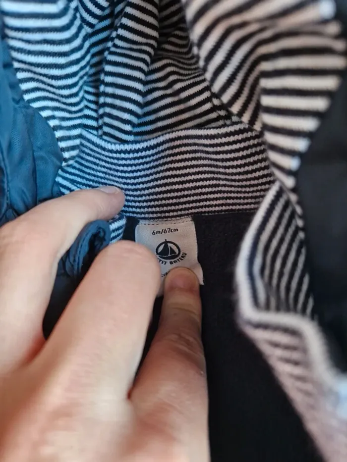Doudoune petit bateau 6 mois - photo numéro 2