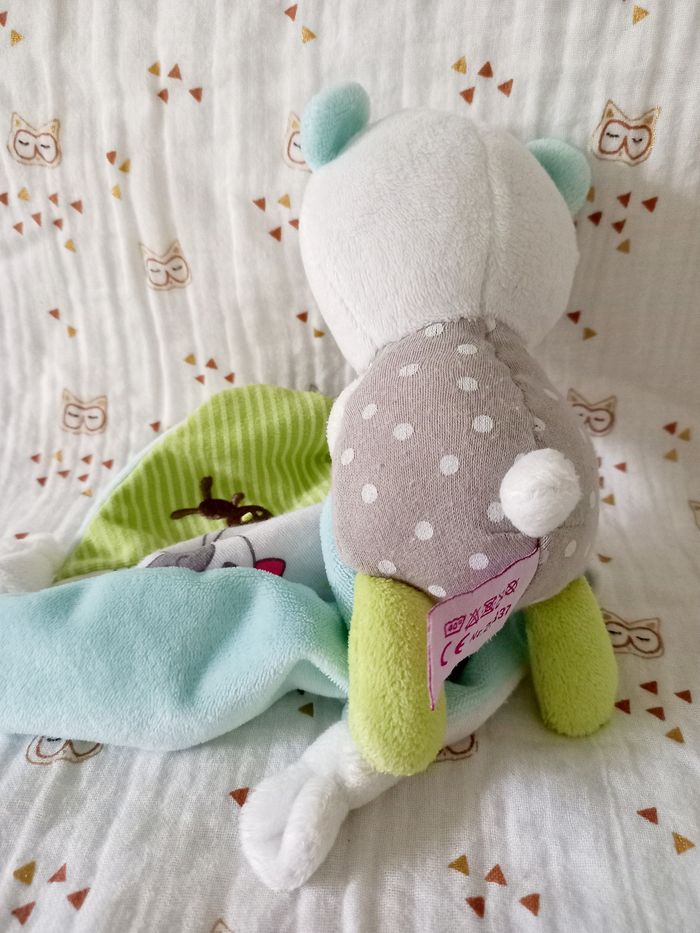 Doudou Pommette ours - photo numéro 3