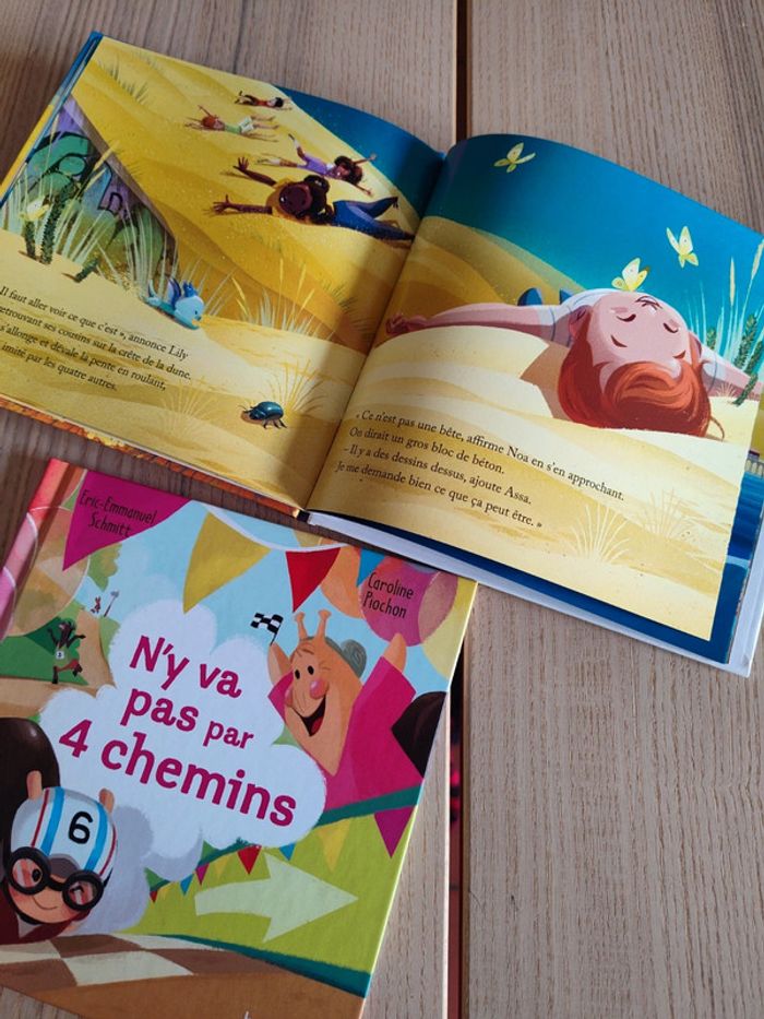 Livre enfant N'y va pas par 4 chemin et le village enfoui sous la dune du Pilat - photo numéro 6