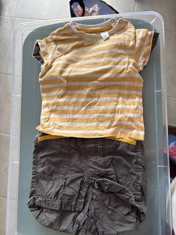 Ensemble Salopette t shirt