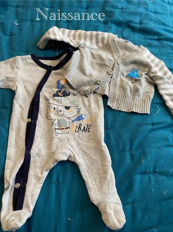 Pyjama Ete avec gilet léger