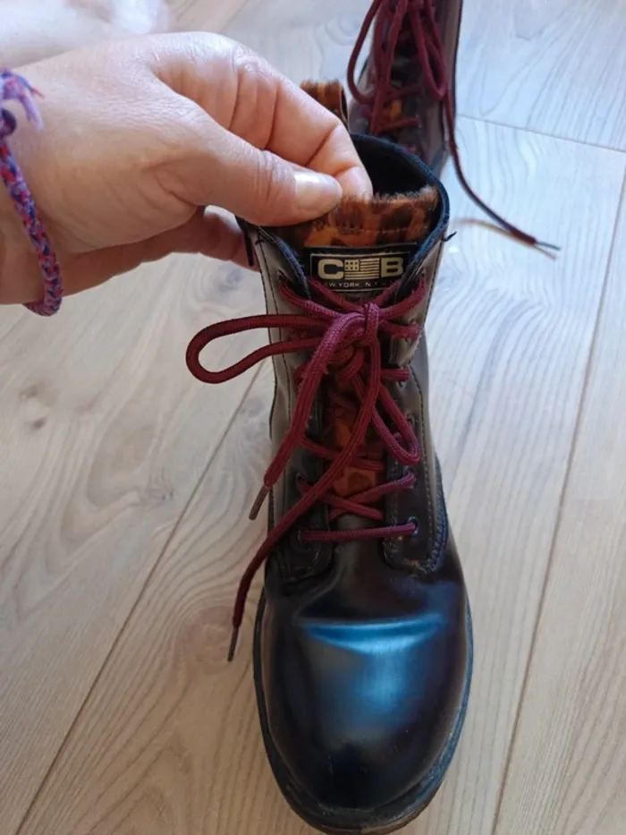 Bottines filles taille 35 - photo numéro 3