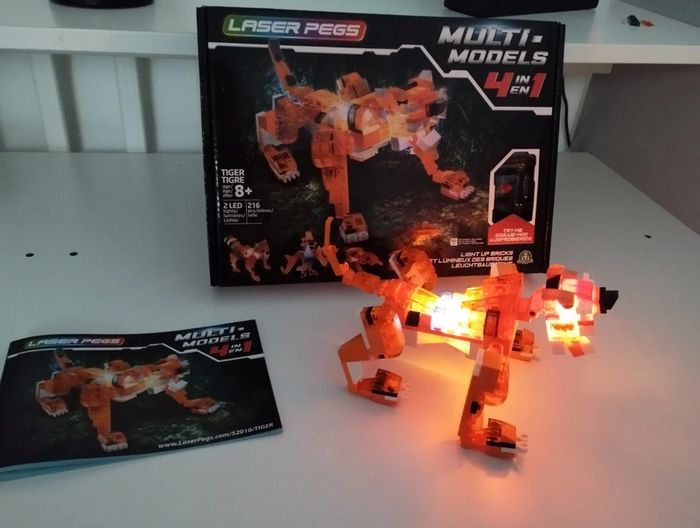 Laser pegs tigre complet - photo numéro 2