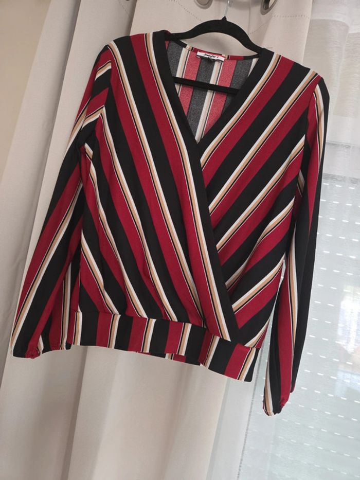 Blouse cache cœur - photo numéro 2