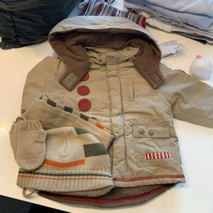 Veste bebe 6 mois avec ensamble