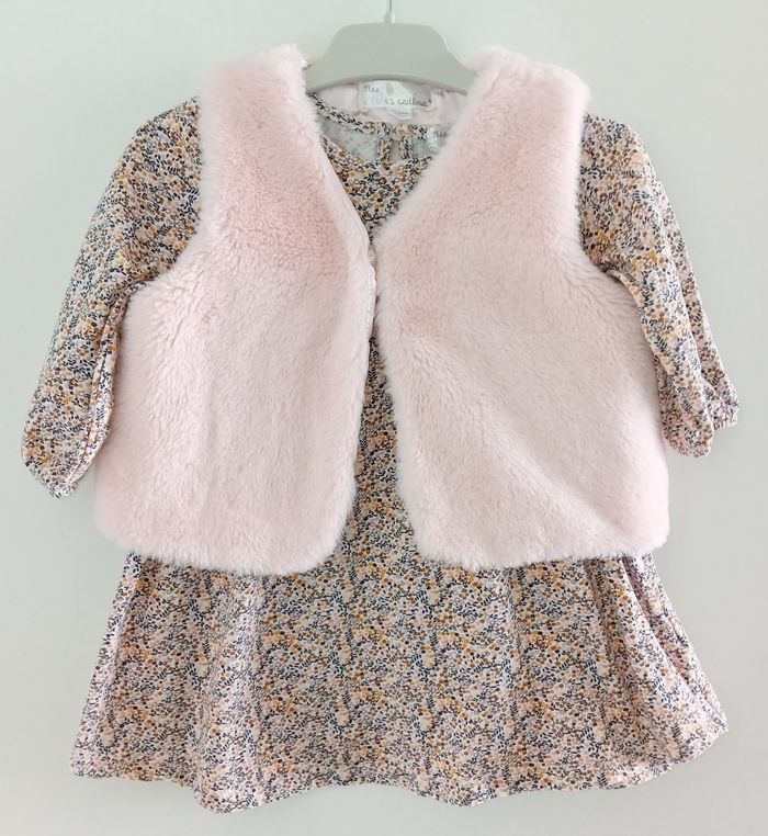 Ensemble d'hiver 2 ans fille Mes Petits Cailloux - photo numéro 2