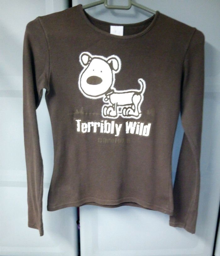 Teeshirt Terribly Wild 12ans - photo numéro 2