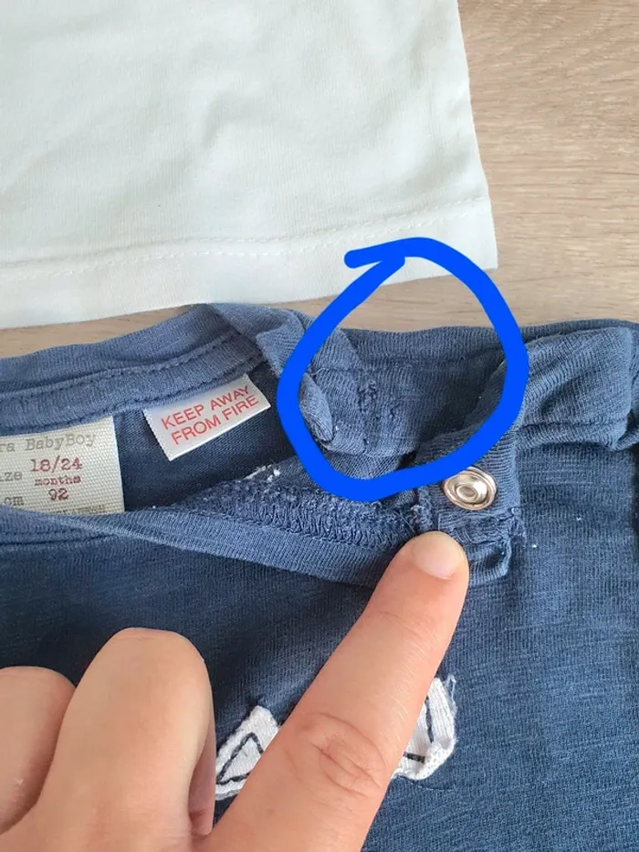 Lot de 5 tee-shirts 18 mois obaibi zara et autre - photo numéro 8