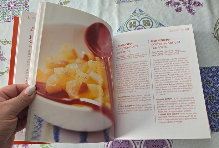 Livre Mes petits plats pour bébé - 4 mois à 3 ans - photo numéro 5
