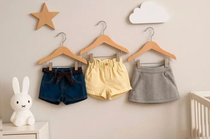 Lot 2 shorts + 1 jupe 18 mois Kiabi & Tape à l’Œil