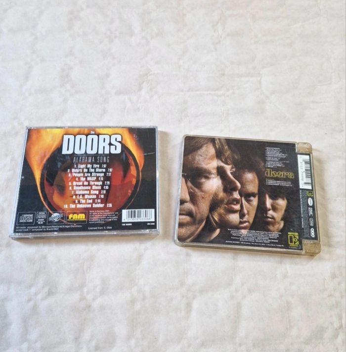Lot 2 CD Audio The Doors Alabama Song Elektra 1991 2001 - photo numéro 4