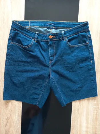 Short en jeans