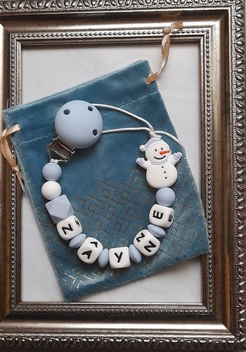 Attache tétine personnalisé