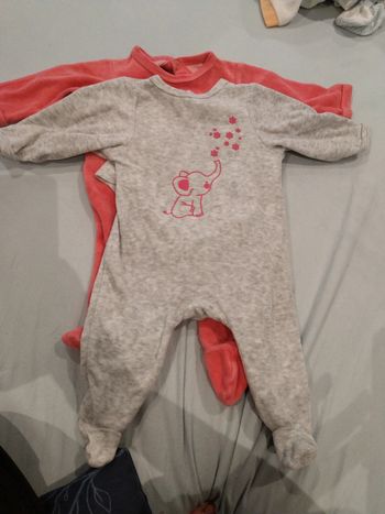Lot de 2 pyjama 3 mois