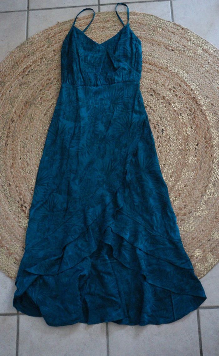 Robe longue Naf Naf bleue